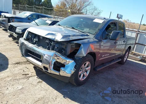 2014 Nissan Titan Sv from USA, damaged, VIN 1N6BA0ED5EN514841